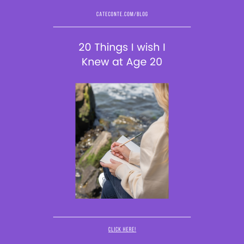 20 Things I Wish I Knew at Age 20